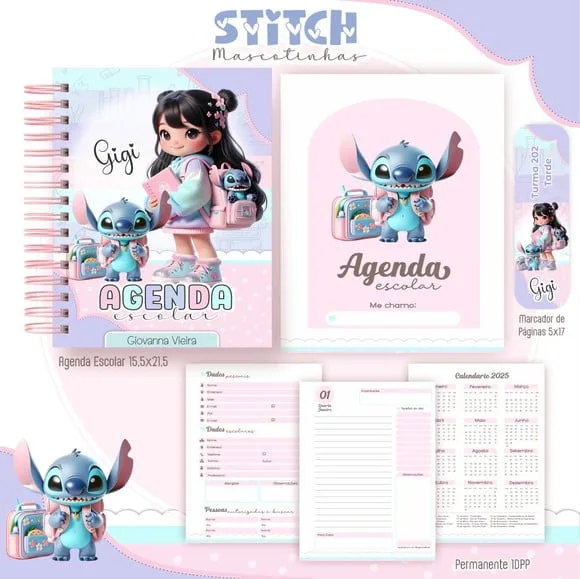 Caderno ou Agenda Personalizada