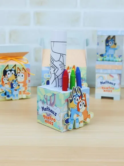 Caixa Kit Colorir - Qualquer Tema