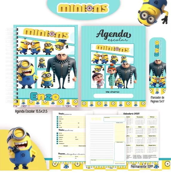 Caderno ou Agenda Personalizada