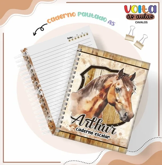 Caderno ou Agenda Personalizada