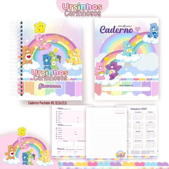 Caderno ou Agenda Personalizada