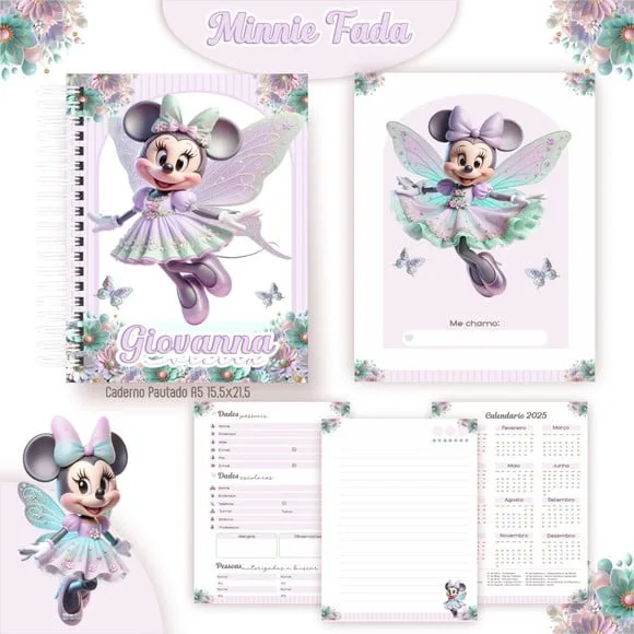 Caderno ou Agenda Personalizada