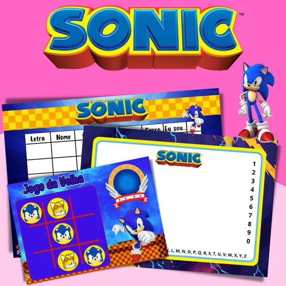 Kit Jogos Personalizados ( Lousa, Stop, Forca ou Velha )