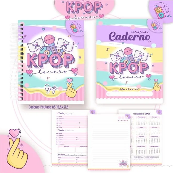 Caderno ou Agenda Personalizada