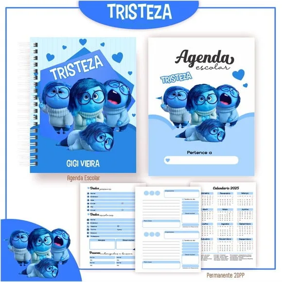 Caderno ou Agenda Personalizada