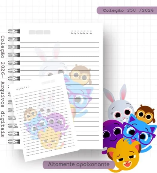 Caderno ou Agenda Personalizada