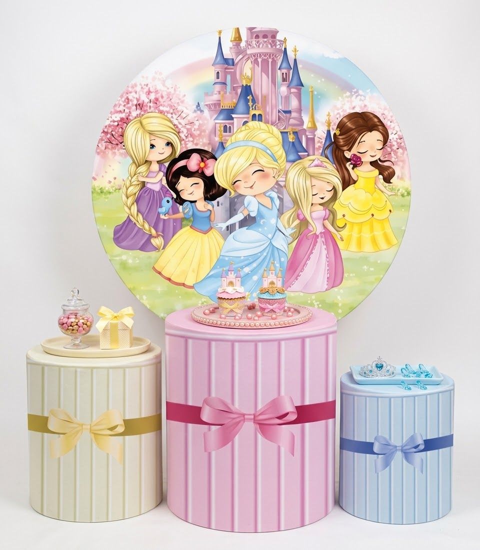 Kit Majestade Princesas Completo para Festas
