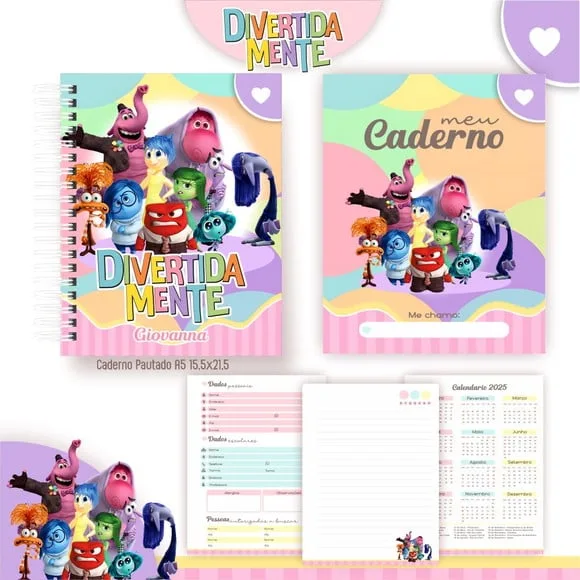 Caderno ou Agenda Personalizada