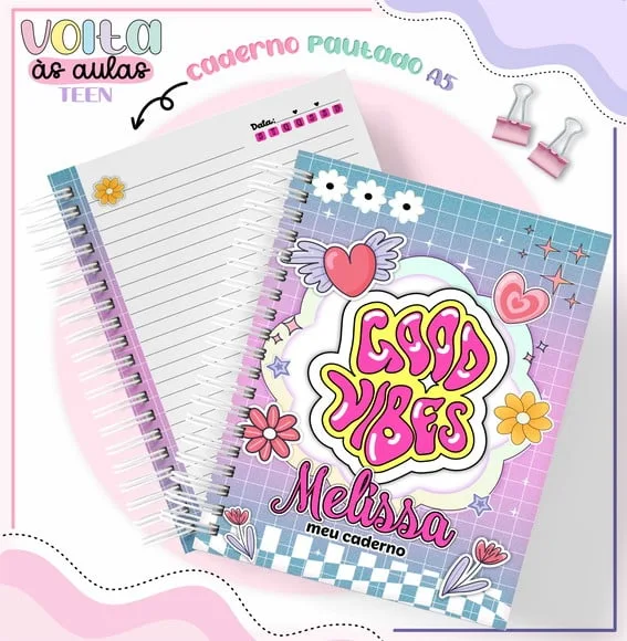 Caderno ou Agenda Personalizada