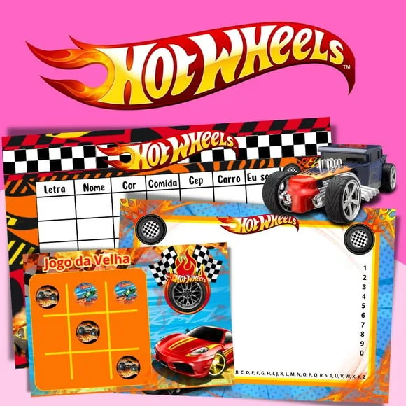 Kit Jogos Personalizados ( Lousa, Stop, Forca ou Velha )