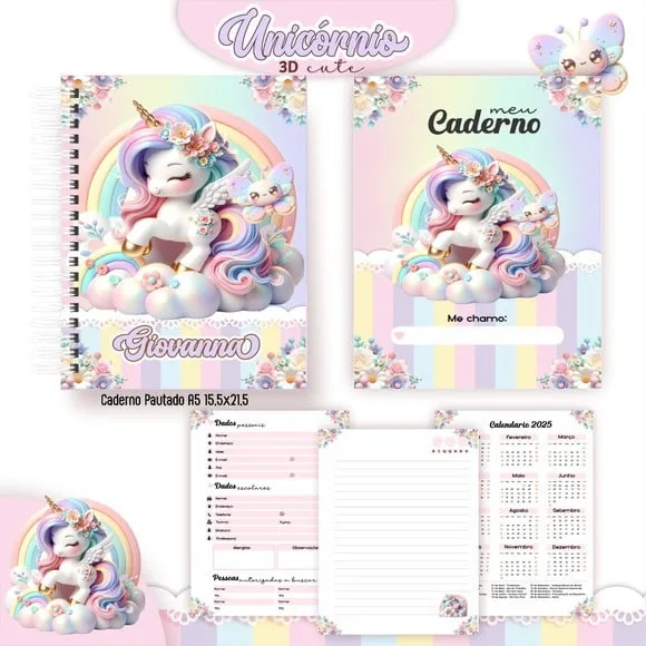 Caderno ou Agenda Personalizada