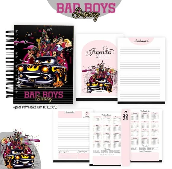 Caderno ou Agenda Personalizada