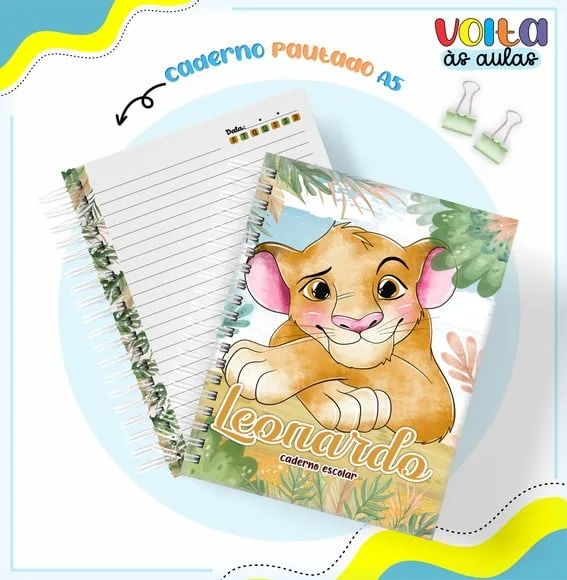 Caderno ou Agenda Personalizada