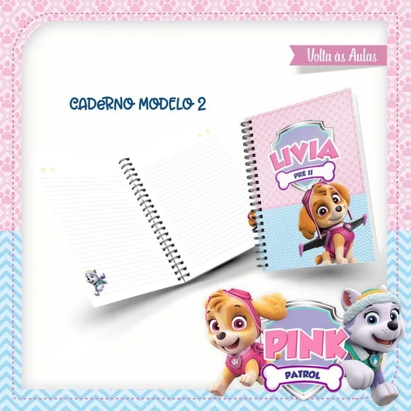 Caderno ou Agenda Personalizada