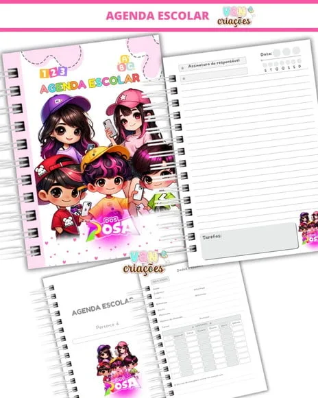 Caderno ou Agenda Personalizada