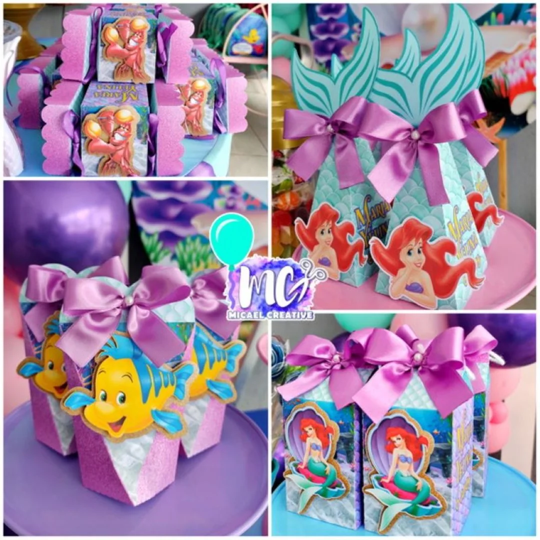 Kit 30 Lembrancinhas Ariel