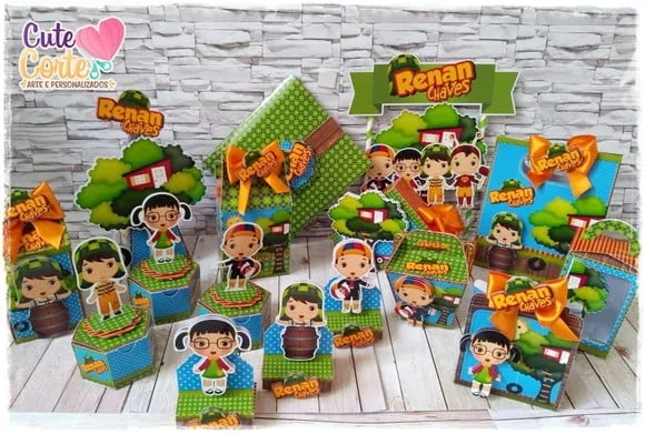 Kit 30 Lembrancinhas Chaves