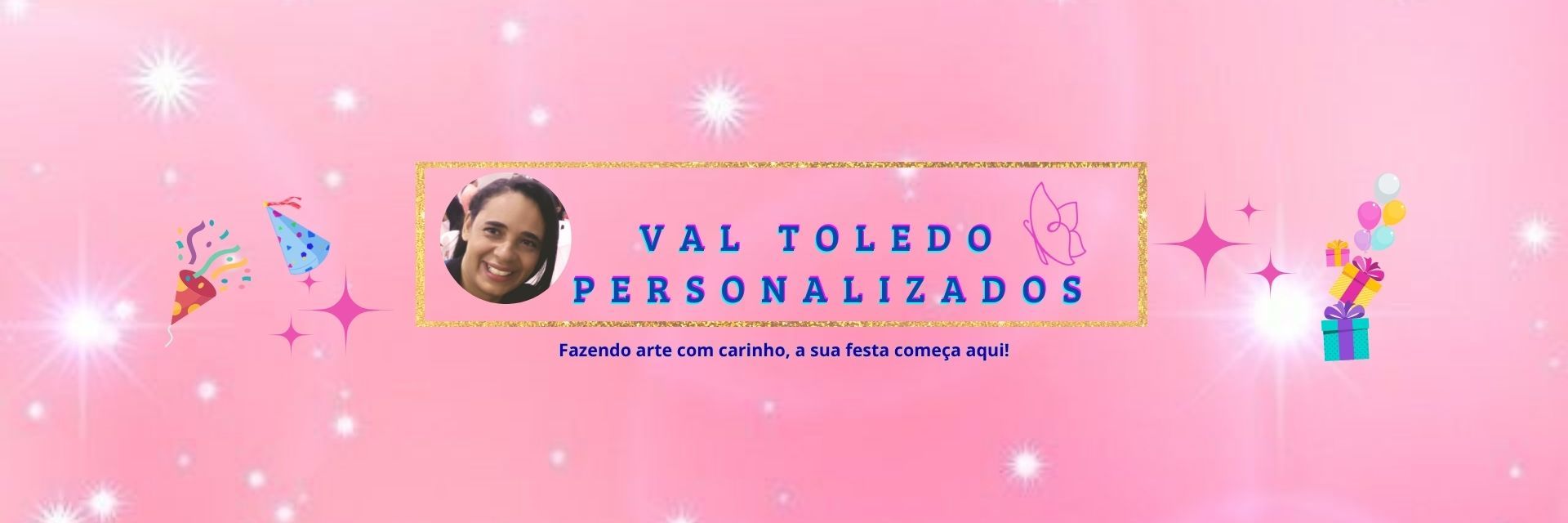 Banner da loja Val Toledo personalizados