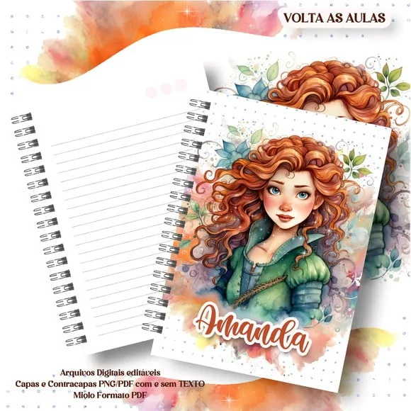 Caderno ou Agenda Personalizada