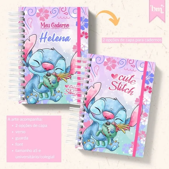 Caderno ou Agenda Personalizada