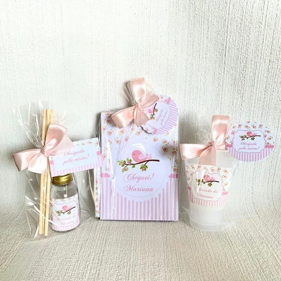 Kit Hidratante + Aromatizador + Bloco com Lápis