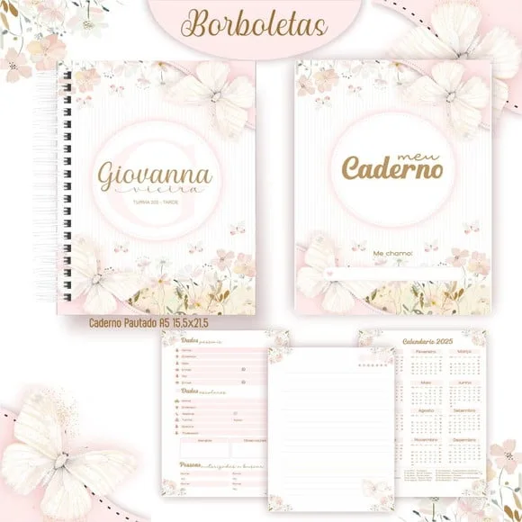 Caderno ou Agenda Personalizada