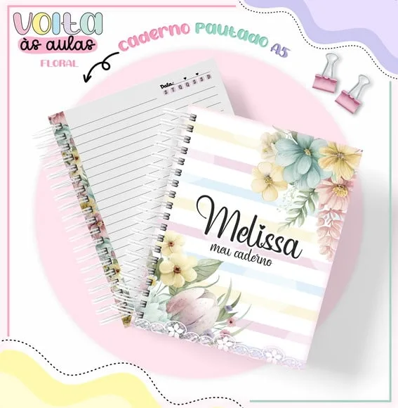 Caderno ou Agenda Personalizada