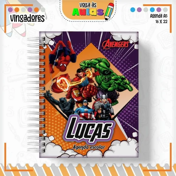 Caderno ou Agenda Personalizada