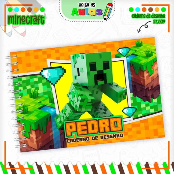 Caderno de Desenho- Qualquer Tema