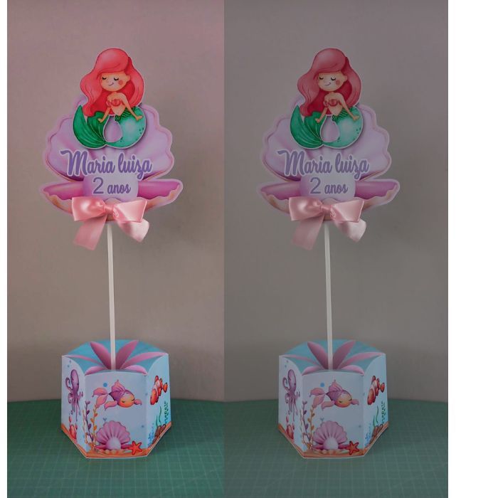 centro de mesa sereia