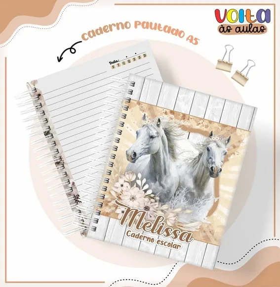 Caderno ou Agenda Personalizada