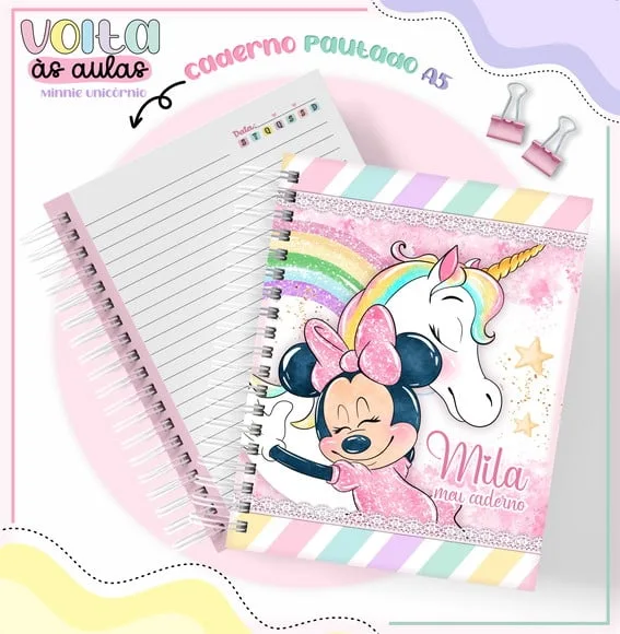 Caderno ou Agenda Personalizada