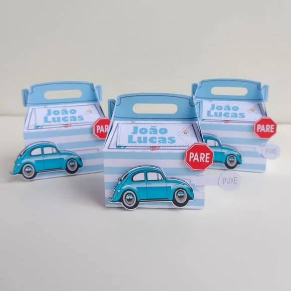 Kit 30 Lembrancinhas - Carrinho