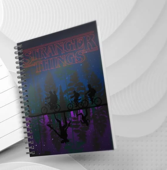 Caderno ou Agenda Stranger Things