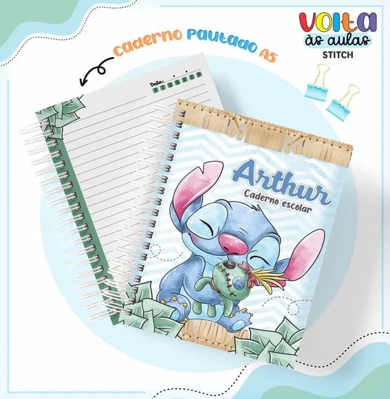 Caderno ou Agenda Personalizada