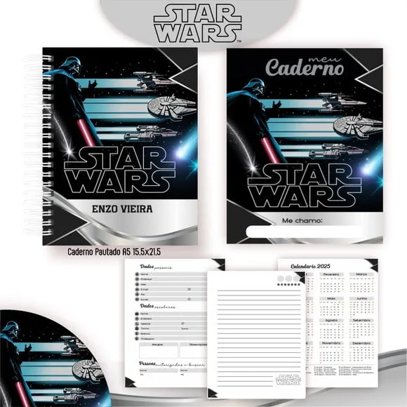 Caderno ou Agenda Personalizada