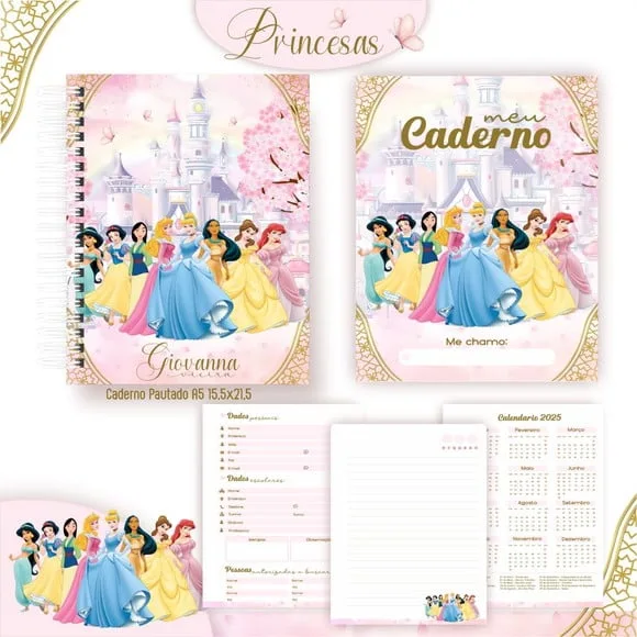 Caderno ou Agenda Personalizada