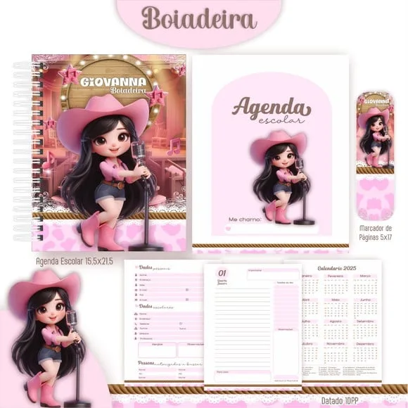 Caderno ou Agenda Personalizada
