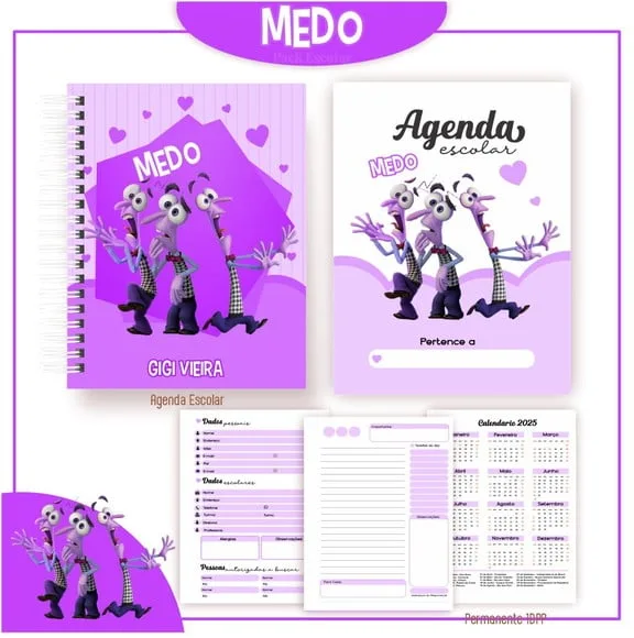 Caderno ou Agenda Personalizada