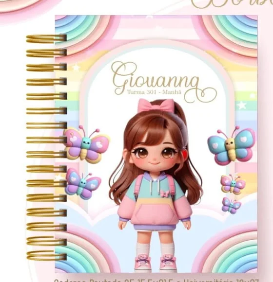 Caderno ou Agenda Personalizada