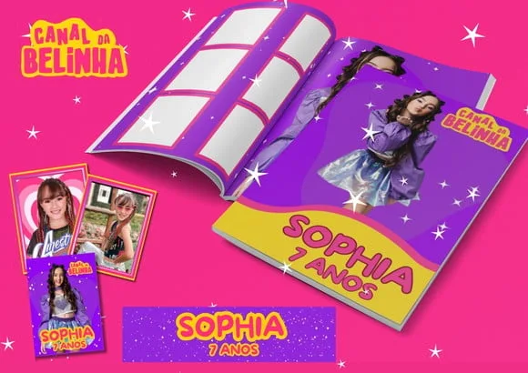Album de Figurinhas Personalizados