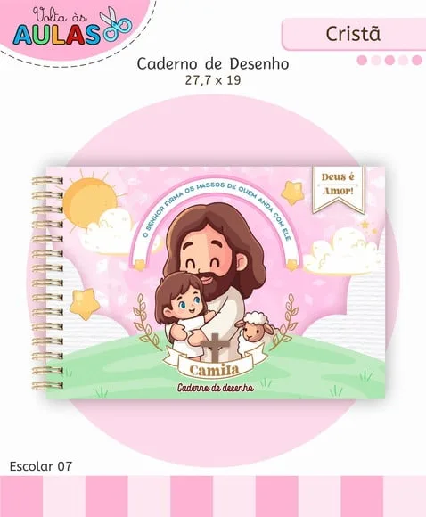 Caderno de Desenho- Qualquer Tema