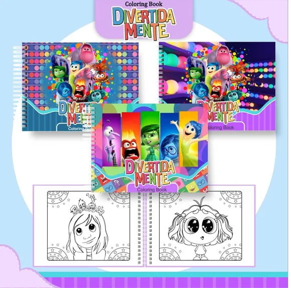 Livro de Colorir A5 50 Folhas