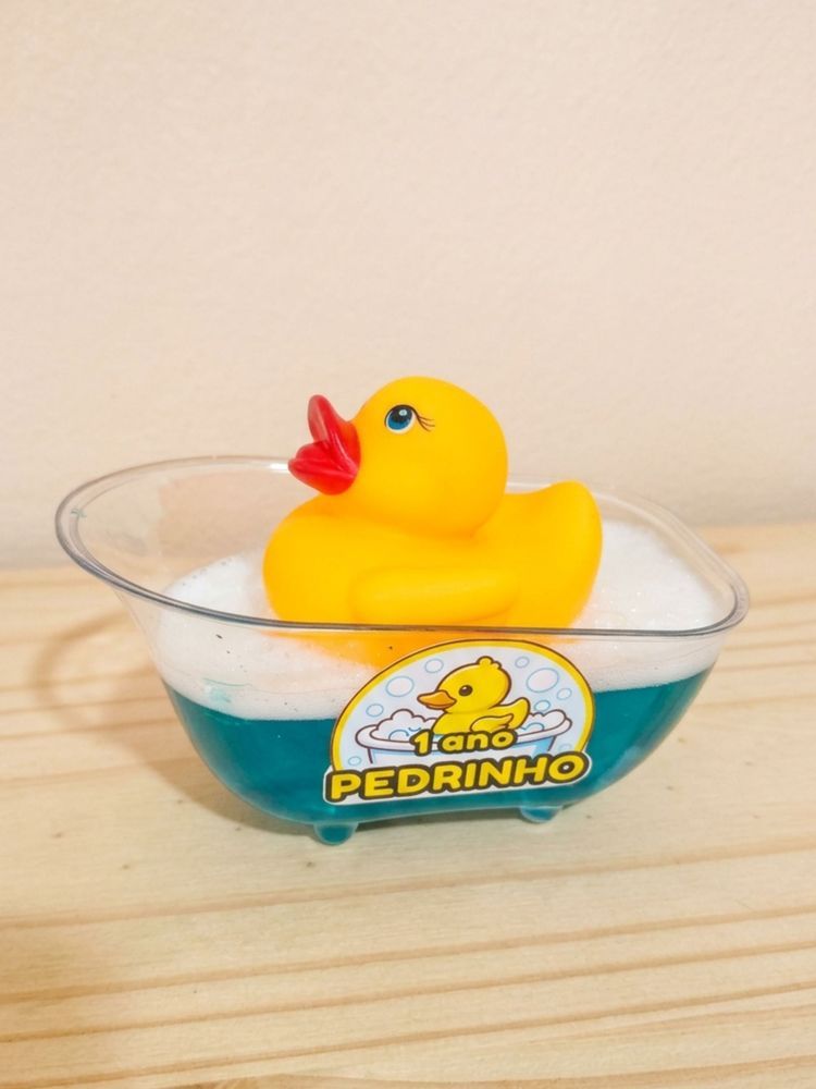 Patinho Baby Spa | Sabonete Artesanal na Banheirinha Porta Sabonete