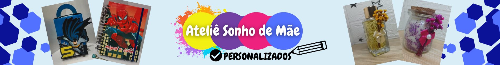 Banner da loja Ateliê Sonho de Mãe