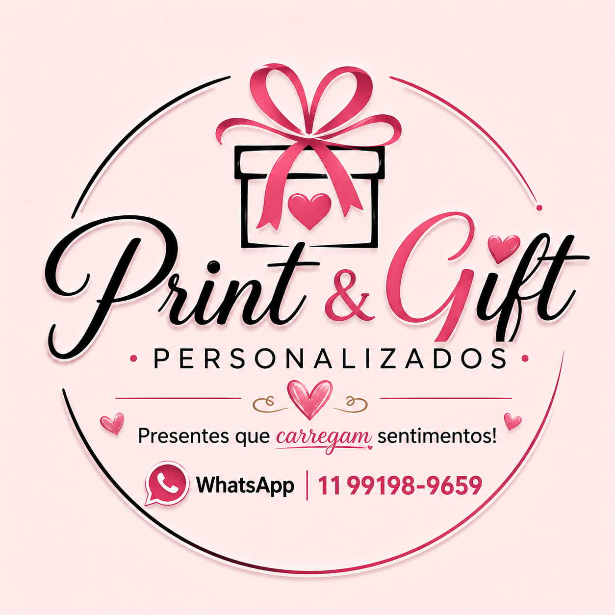 Banner da loja PRINT & GIFT PRODUTOS PERSONALIZADOS